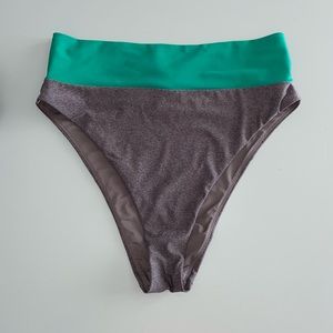 Aerie high waisted cheeky swim bottoms